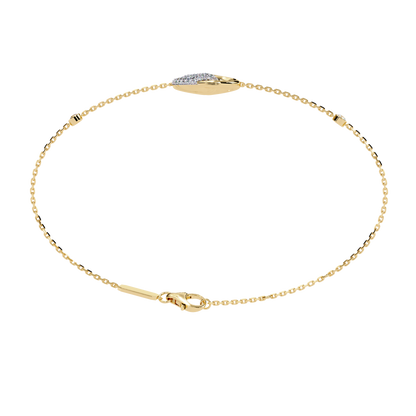 Serpentine Spark Lab Grown Diamond Bracelet