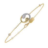 Serpentine Spark Lab Grown Diamond Bracelet - Ophiratbf