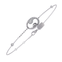 Serpentine Spark Lab Grown Diamond Bracelet - Ophiratbf