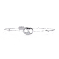 Serpentine Spark Lab Grown Diamond Bracelet - Ophiratbf