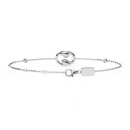 Serpentine Spark Lab Grown Diamond Bracelet