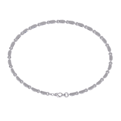 Radiant Row Lab Grown Princess Cut Bracelet