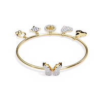 Charm Mélange Lab Grown Diamond Bangle - Ophiratbf