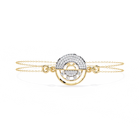 Eclipse Duo Lab Grown Diamond Chain Bracelet - Ophiratbf