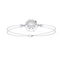 Eclipse Duo Lab Grown Diamond Chain Bracelet - Ophiratbf