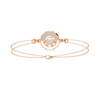 Eclipse Duo Lab Grown Diamond Chain Bracelet - Ophiratbf