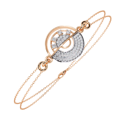 Eclipse Duo Lab Grown Diamond Chain Bracelet