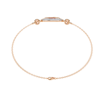 Eclipse Duo Lab Grown Diamond Chain Bracelet - Ophiratbf