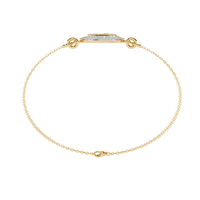 Eclipse Duo Lab Grown Diamond Chain Bracelet - Ophiratbf