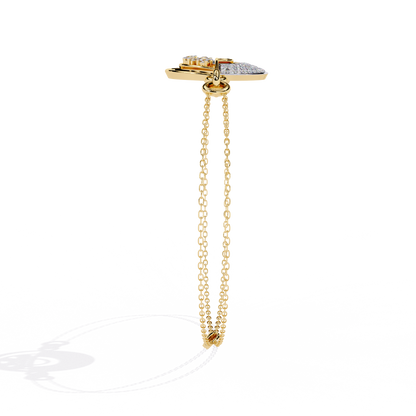 Eclipse Duo Lab Grown Diamond Chain Bracelet