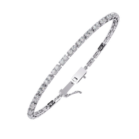 Classic Princess Lab Grown Diamond Tennis Bracelet - Ophiratbf