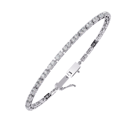 Classic Princess Lab Grown Diamond Tennis Bracelet