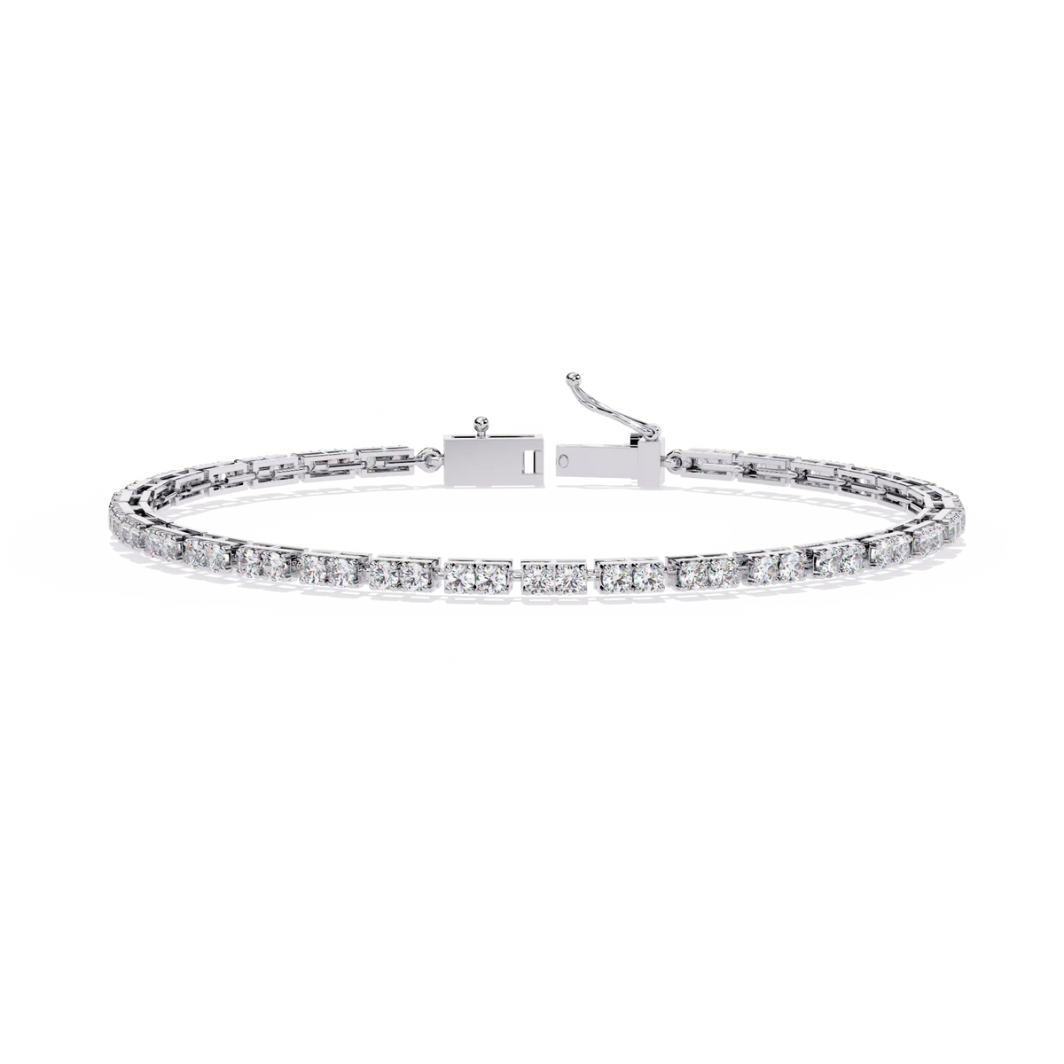 Classic Princess Lab Grown Diamond Tennis Bracelet - Ophiratbf