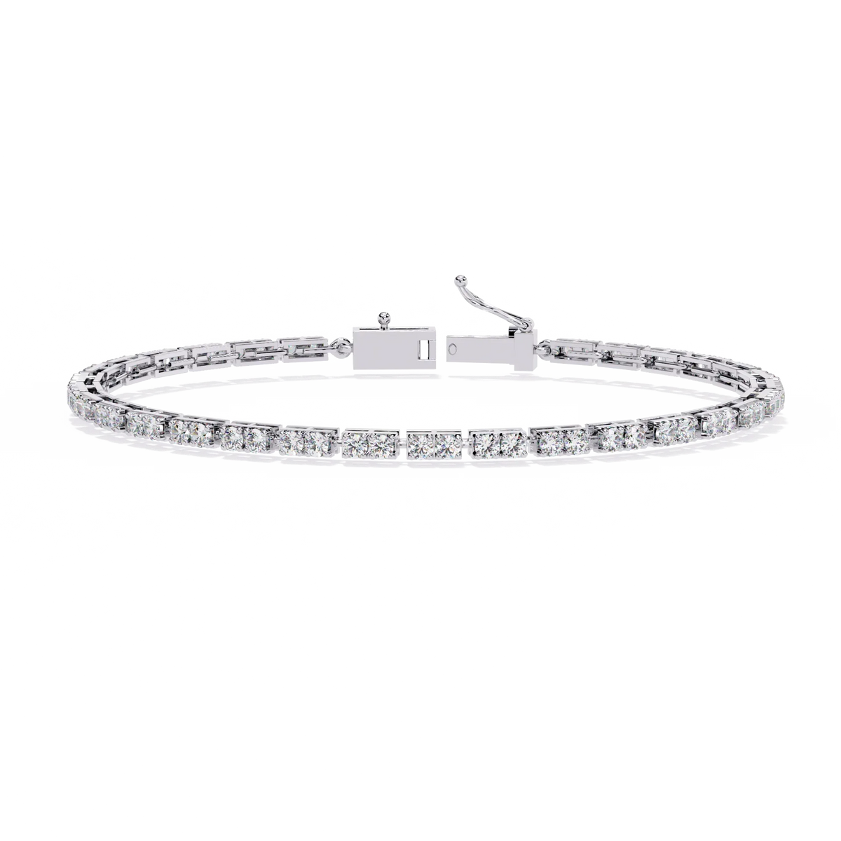 Classic Princess Lab Grown Diamond Tennis Bracelet - Ophiratbf