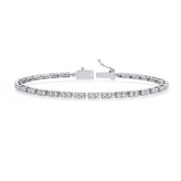 Classic Princess Lab Grown Diamond Tennis Bracelet - Ophiratbf