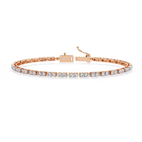 Classic Princess Lab Grown Diamond Tennis Bracelet - Ophiratbf