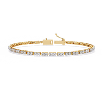 Classic Princess Lab Grown Diamond Tennis Bracelet - Ophiratbf
