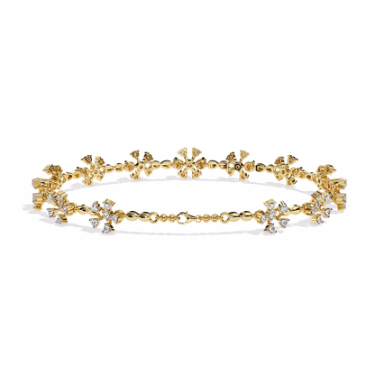 Flora Radiance Lab Grown Diamond Bracelet