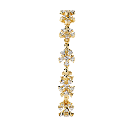 Flora Radiance Lab Grown Diamond Bracelet