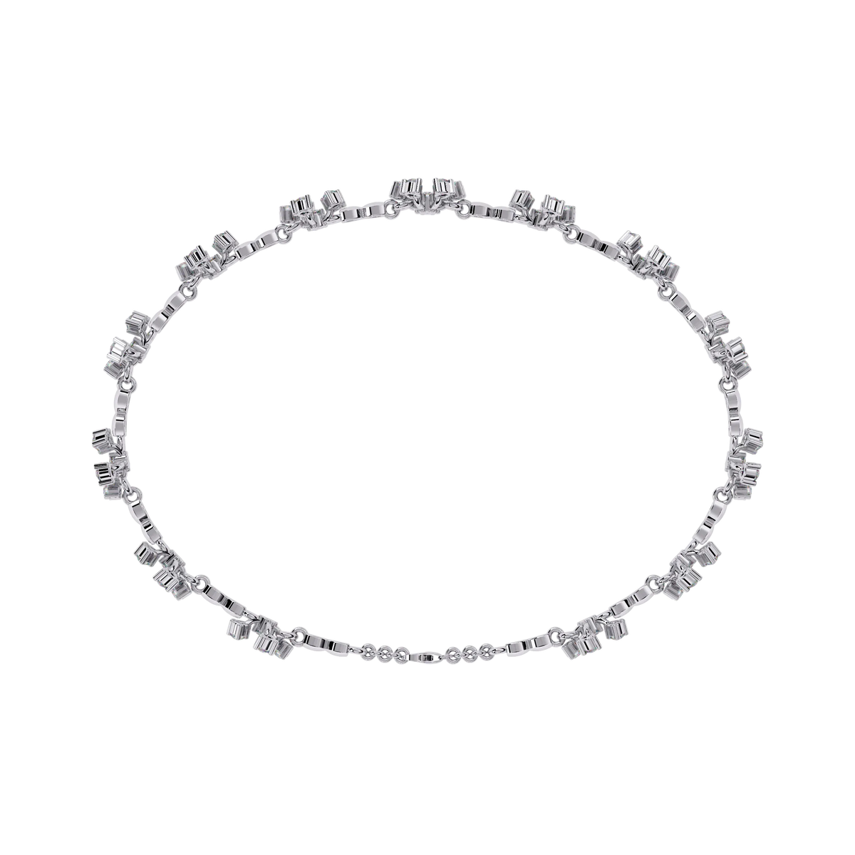 Flora Radiance Lab Grown Diamond Bracelet - Ophiratbf