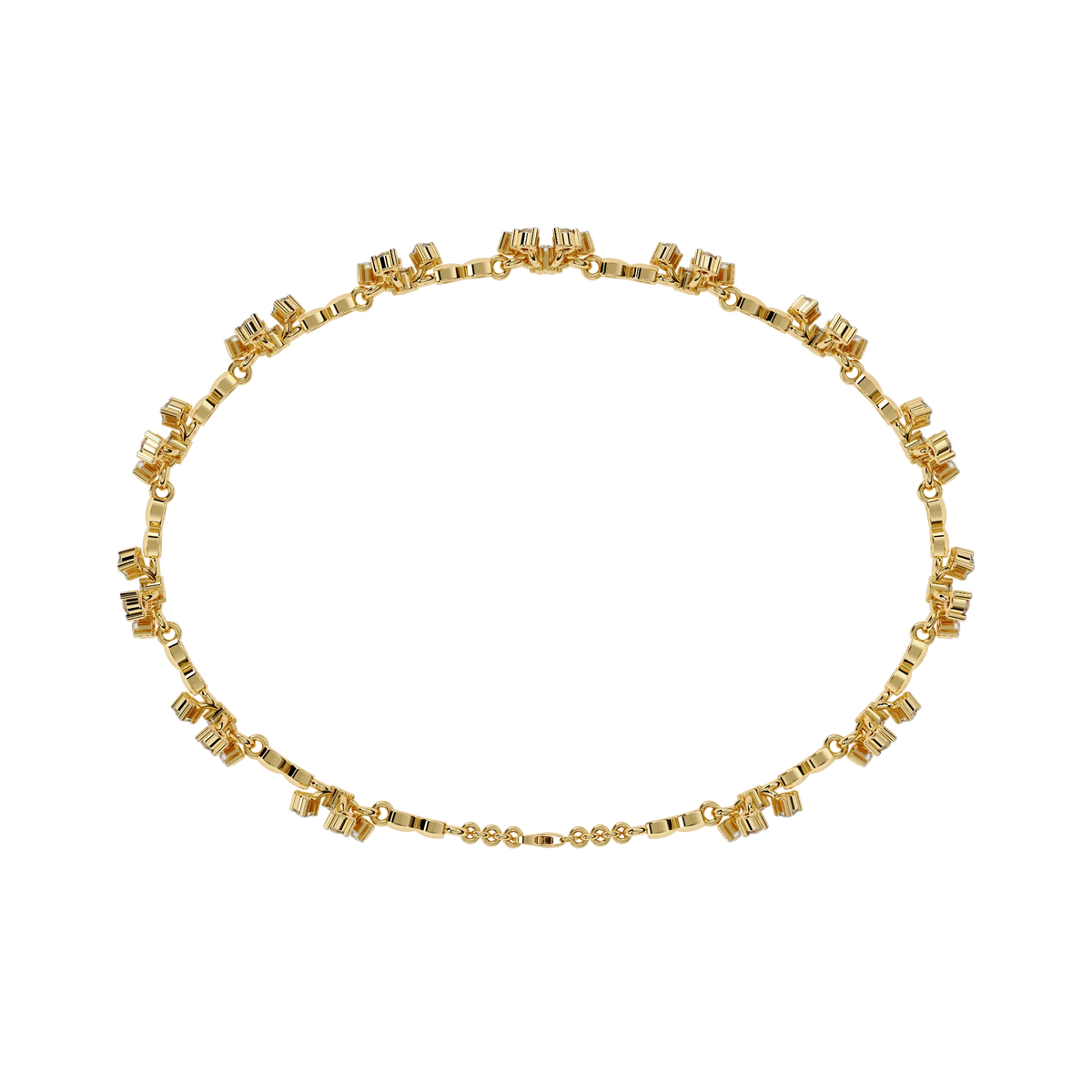 Flora Radiance Lab Grown Diamond Bracelet - Ophiratbf