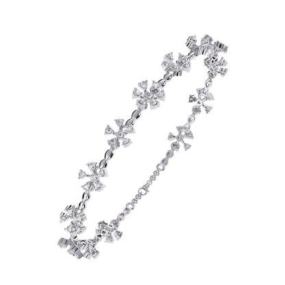 Flora Radiance Lab Grown Diamond Bracelet