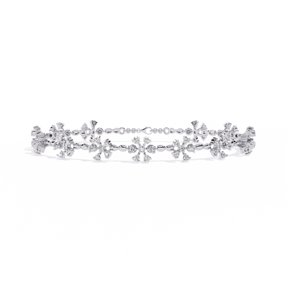 Flora Radiance Lab Grown Diamond Bracelet
