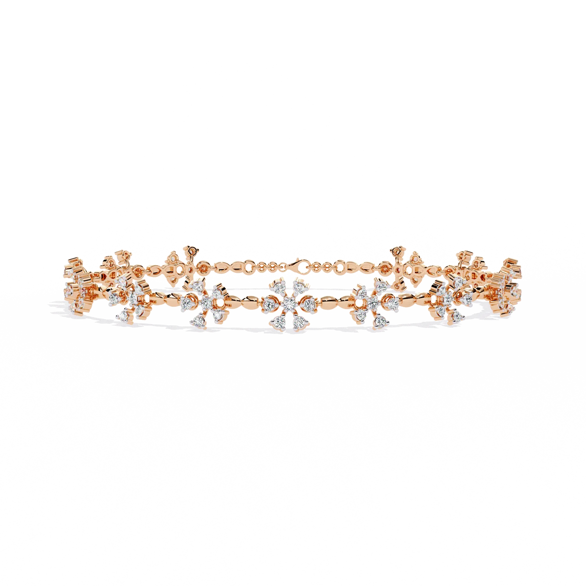 Flora Radiance Lab Grown Diamond Bracelet - Ophiratbf