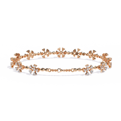 Flora Radiance Lab Grown Diamond Bracelet