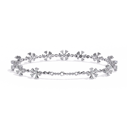 Flora Radiance Lab Grown Diamond Bracelet