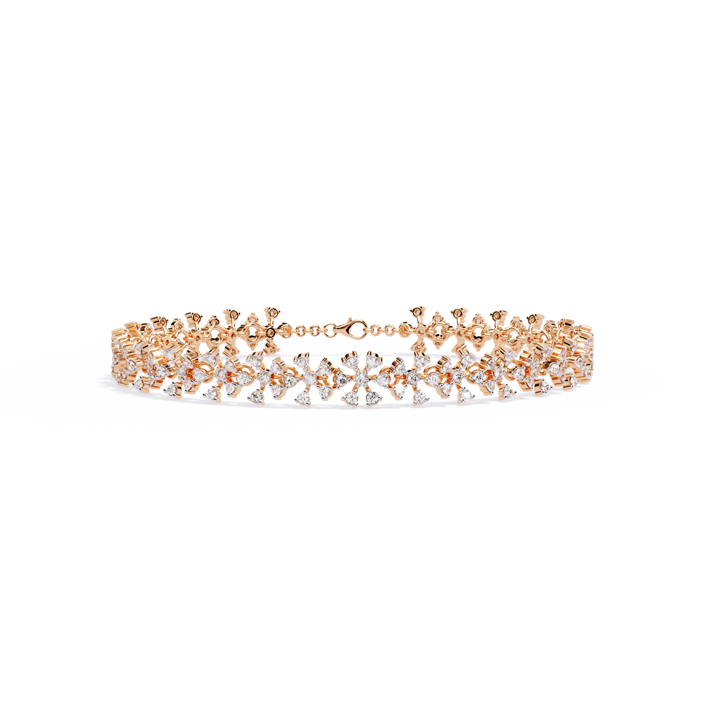 jardin royale lab grown diamond bracelet