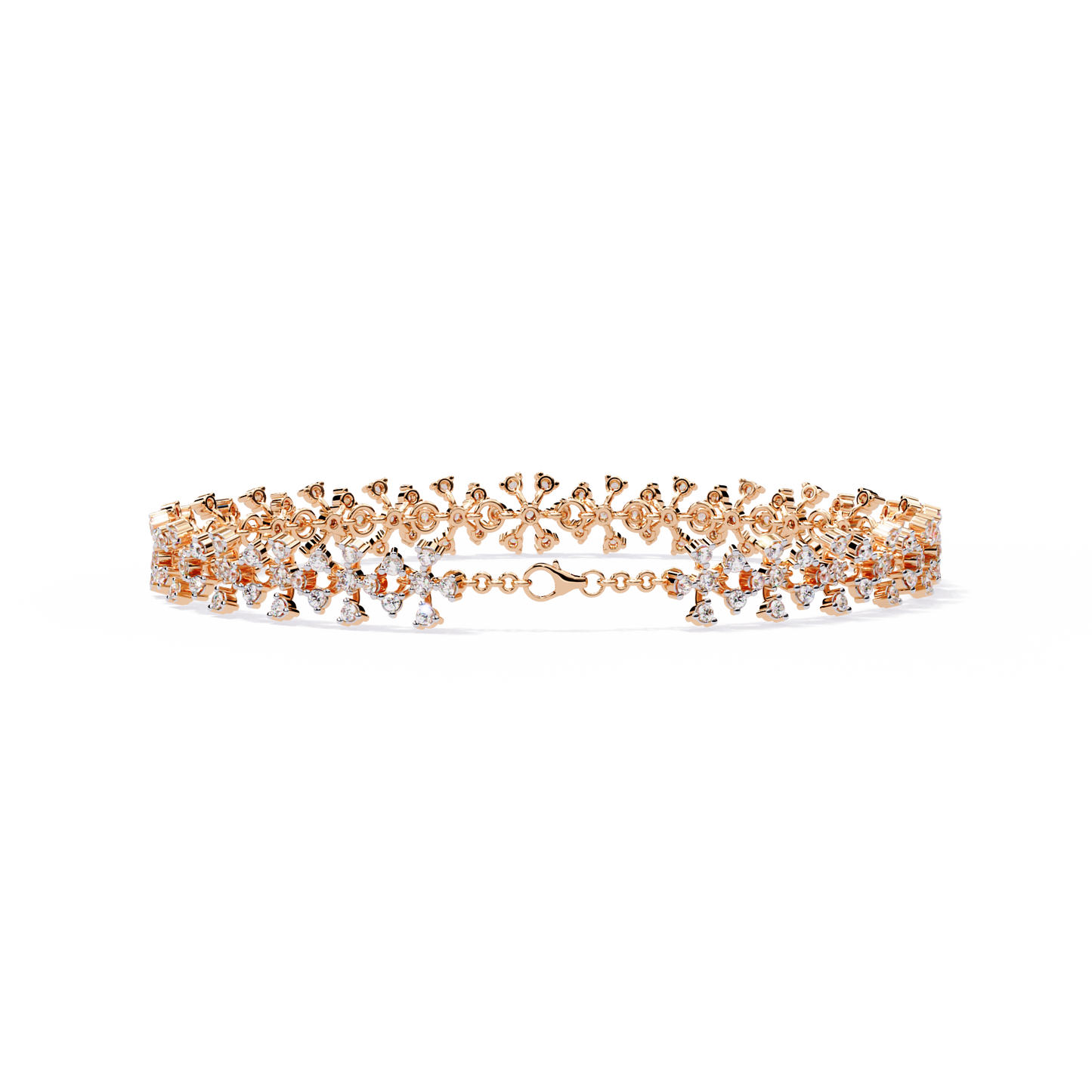 jardin royale lab grown diamond bracelet