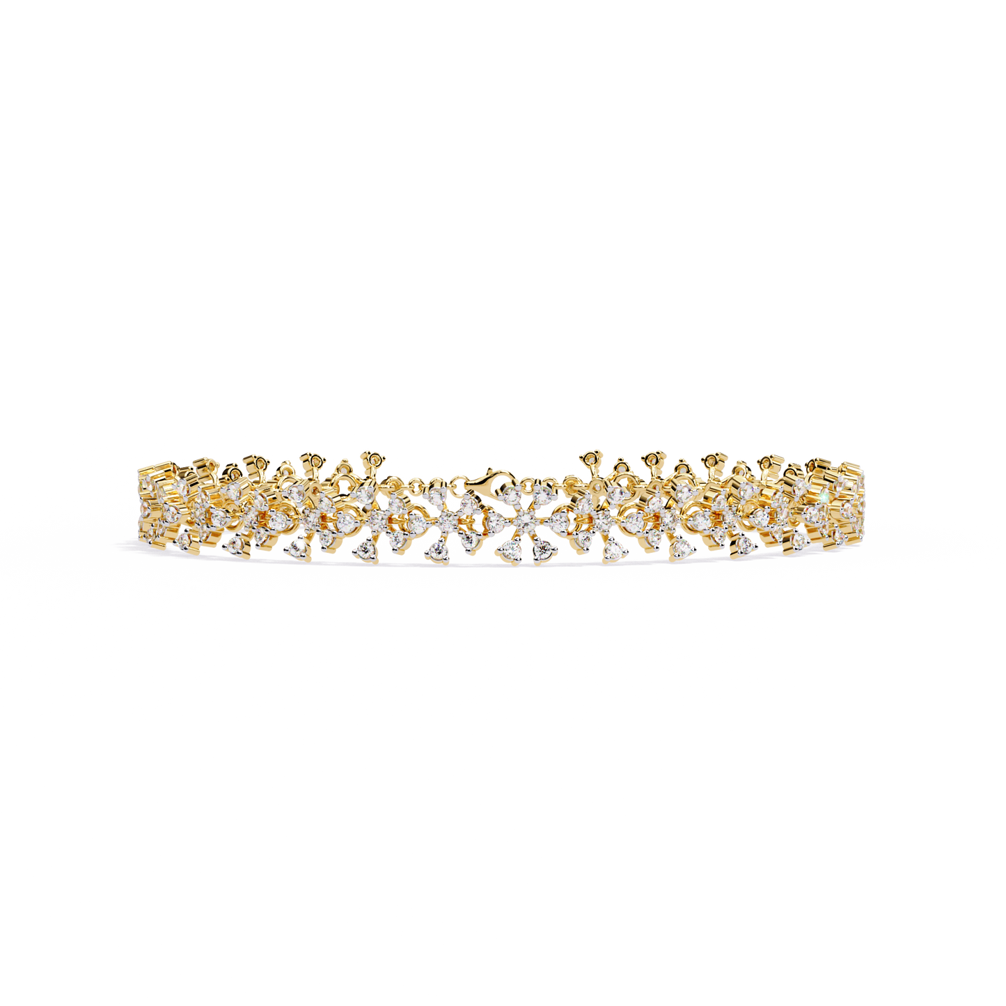 jardin royale lab grown diamond bracelet