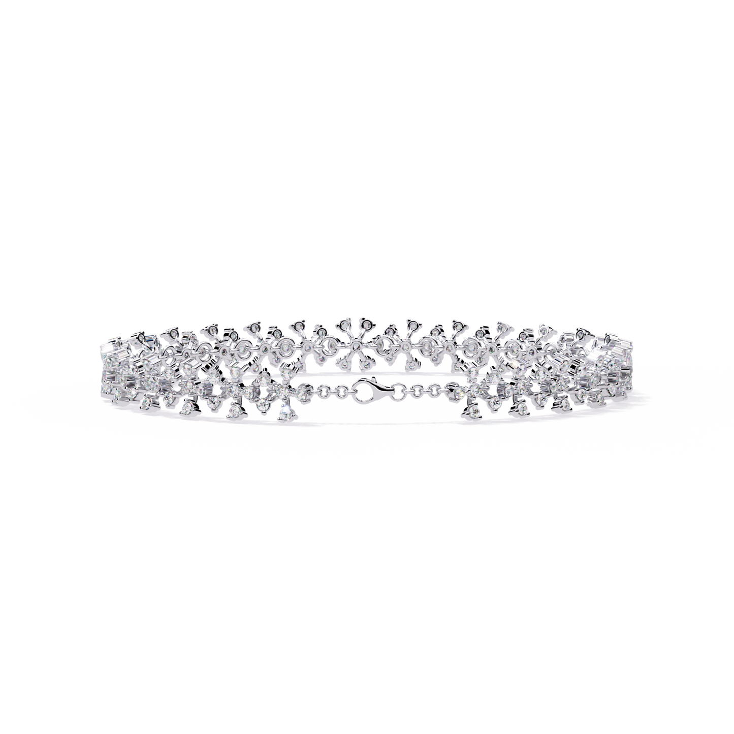 jardin royale lab grown diamond bracelet