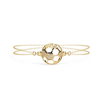 Soccer Chic Lab Grown Diamond Chain Bracelet - Ophiratbf