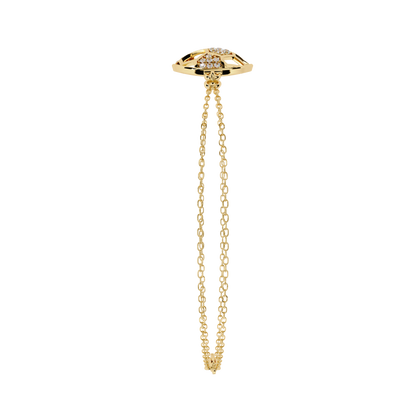 Soccer Chic Lab Grown Diamond Chain Bracelet