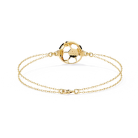 Soccer Chic Lab Grown Diamond Chain Bracelet - Ophiratbf