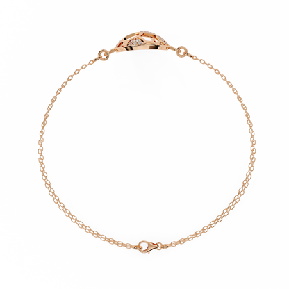 Soccer Chic Lab Grown Diamond Chain Bracelet