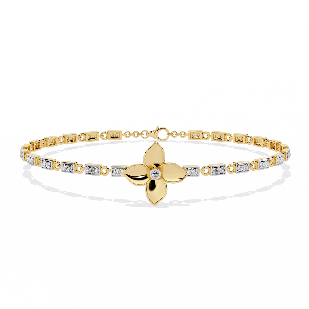 Fleur Royale Lab Grown Diamond Bracelet - Ophiratbf