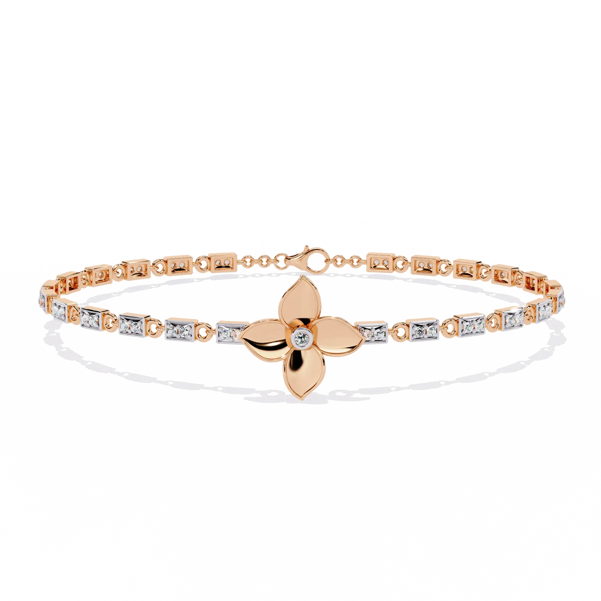 Fleur Royale Lab Grown Diamond Bracelet - Ophiratbf