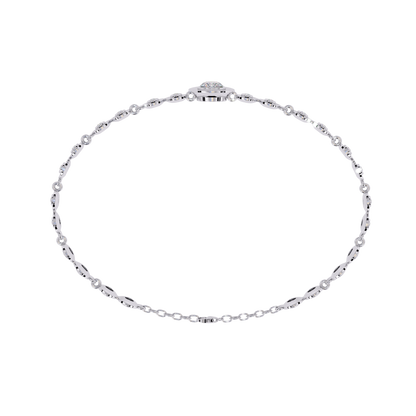 Luna Round Lab Grown Diamond Bracelet