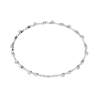 Art Deco Flair Lab Grown Diamond Bracelet - Ophiratbf