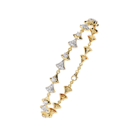 Art Deco Flair Lab Grown Diamond Bracelet - Ophiratbf