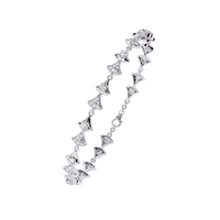Art Deco Flair Lab Grown Diamond Bracelet - Ophiratbf