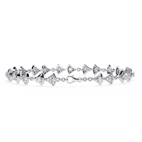 Art Deco Flair Lab Grown Diamond Bracelet - Ophiratbf