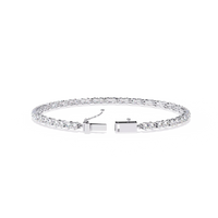 Radiant Row Lab Grown Diamond Bracelet - Ophiratbf