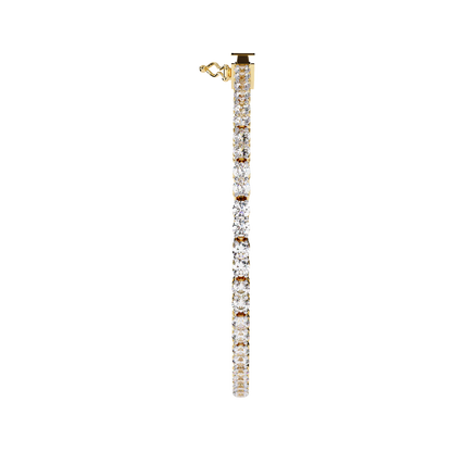 Radiant Row Lab Grown Diamond Bracelet