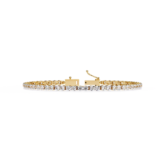 Radiant Row Lab Grown Diamond Bracelet