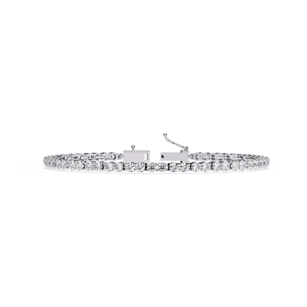 Radiant Row Lab Grown Diamond Bracelet - Ophiratbf