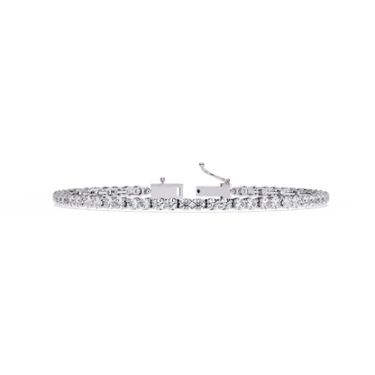 Radiant Row Lab Grown Diamond Bracelet